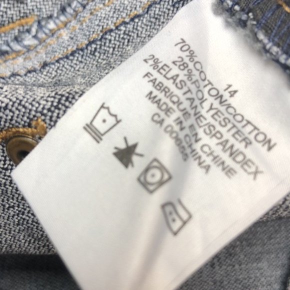 LIKE NEW DC STRETCH SAVVY DENIM CAPRIS 14/32x18 ⭐️ - Picture 7 of 11